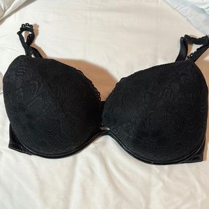 Cacique by Lane Bryant black lace bra 42DD